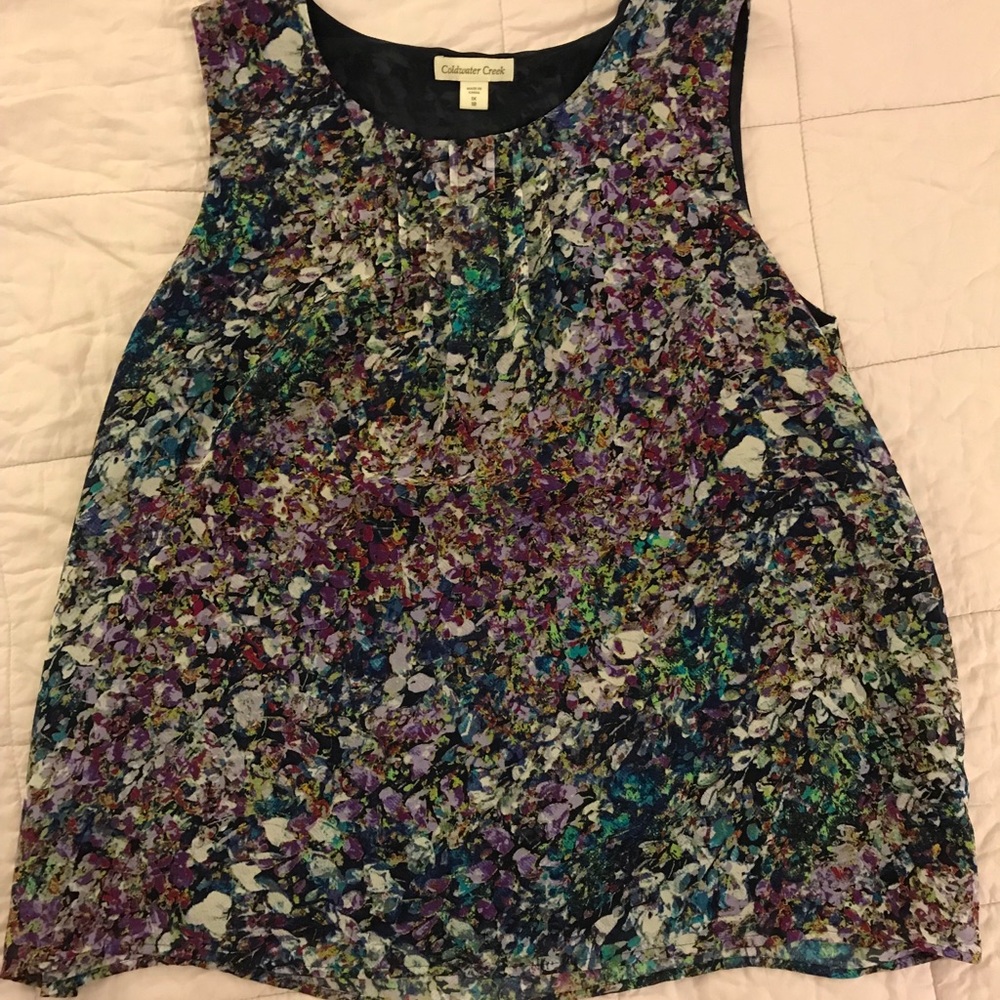Flowery and light tank top from Coldwater